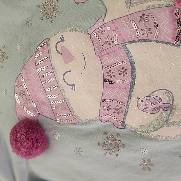 Girls Snowman Tee by Cynthia Rowley - Picture 3 of 5